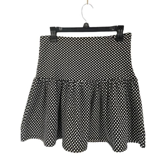 Bar III Dresses & Skirts - Bar III‎ Black/White Polka Dot A Line Mini Skirt Medium